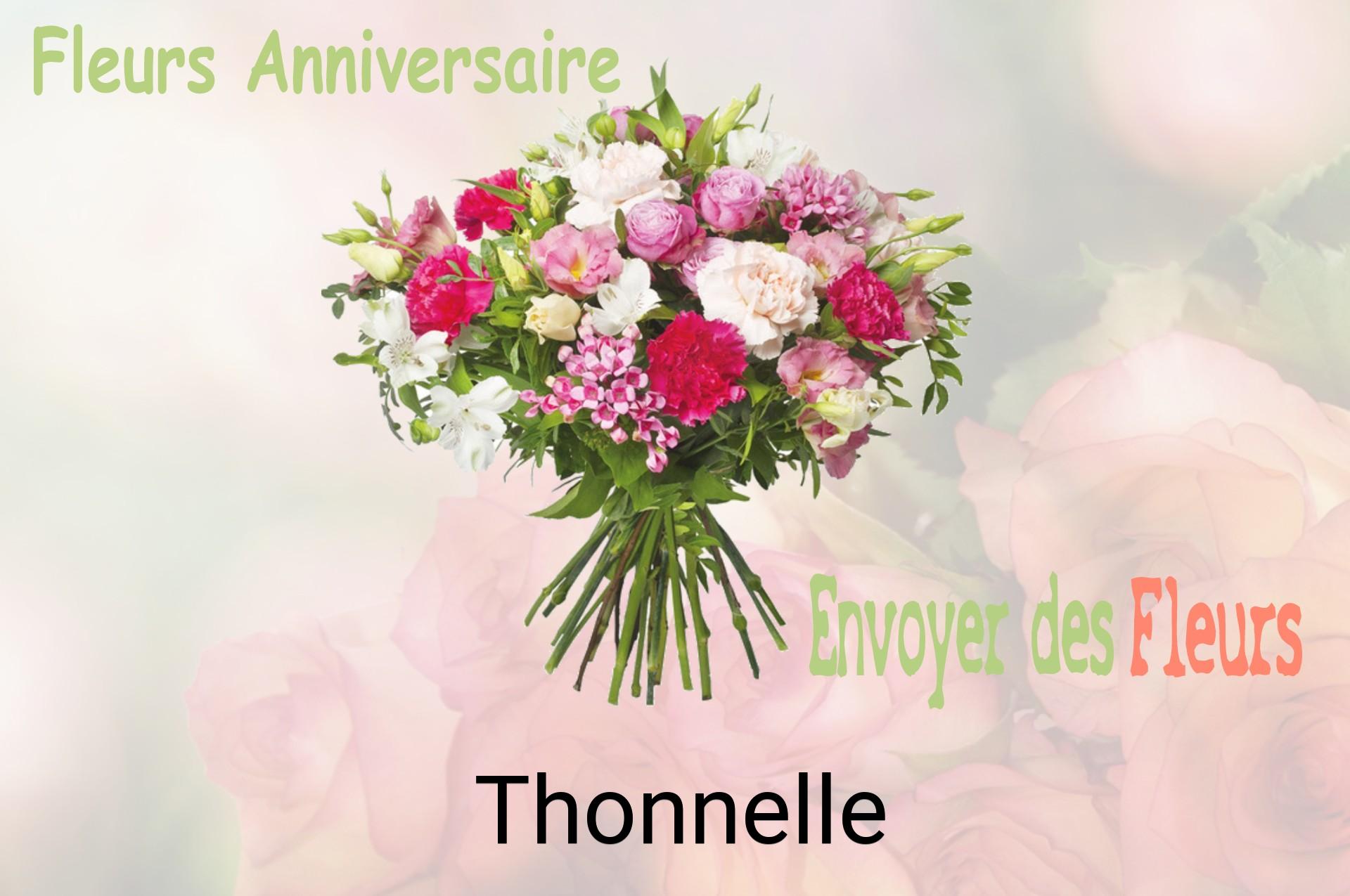 Bouquet de fleurs d’anniversaire livré à Thonnelle