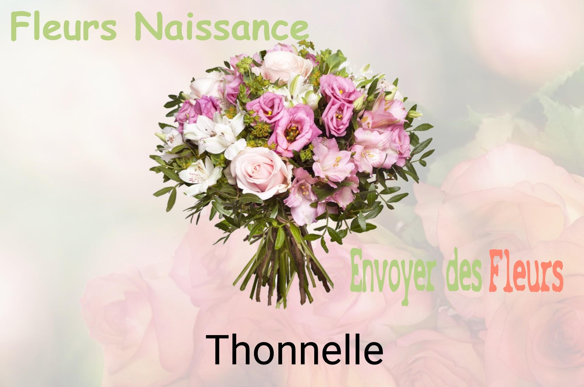 Bouquet de fleurs de naissance livré à Thonnelle